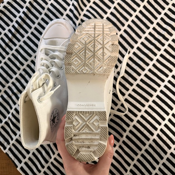 Platform white converse - Picture 3 of 3